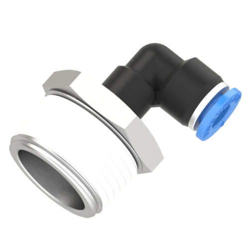 6mm - R 3/4 male elbow push to connect fitting