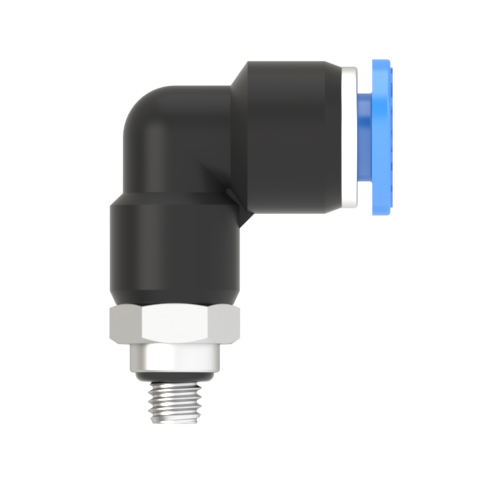 6mm Tube, M5 x 0.8 Male Elbow