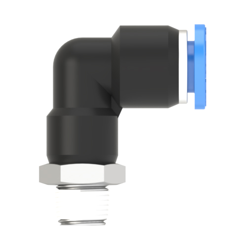 7mm Tube, R 1/8 Male Elbow