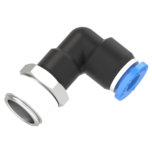 7mm - R 3/8 male elbow push to connect fitting