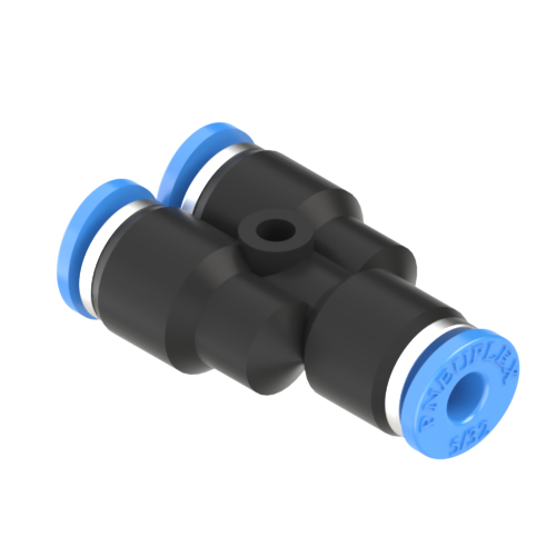 5 32 To 1 8 Tube Union Y Reducer Push To Connect Fitting